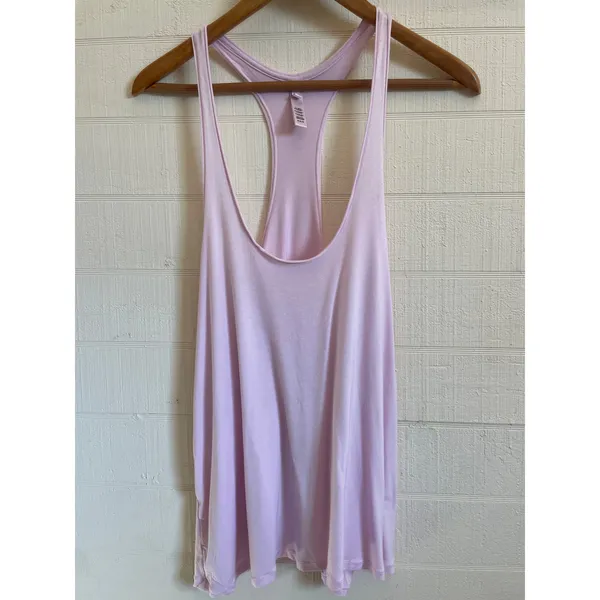 SKIMS Racerback Tank LUXURY LOUNGEWEAR Modal Top Loose Slouchy Medium M Pink - Image 2