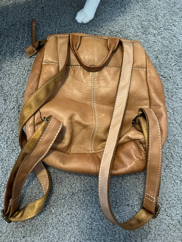 American Leather Co. Leather Backpack - Image 2