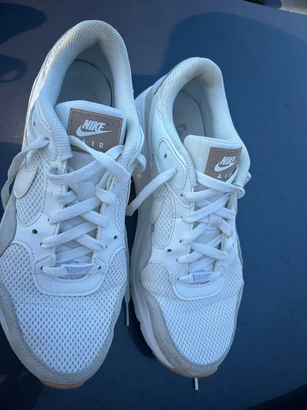 Nike Air Max Running Shoes Women’s 10 Dawn White Cream - Image 3