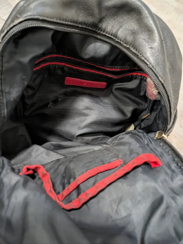 Tommy Hilfiger Black Mini Backpack - Image 6