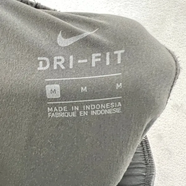 Nike Air Running‎ Pants Reflective Stripe Joggers Lightweight Black Size Medium - Image 4