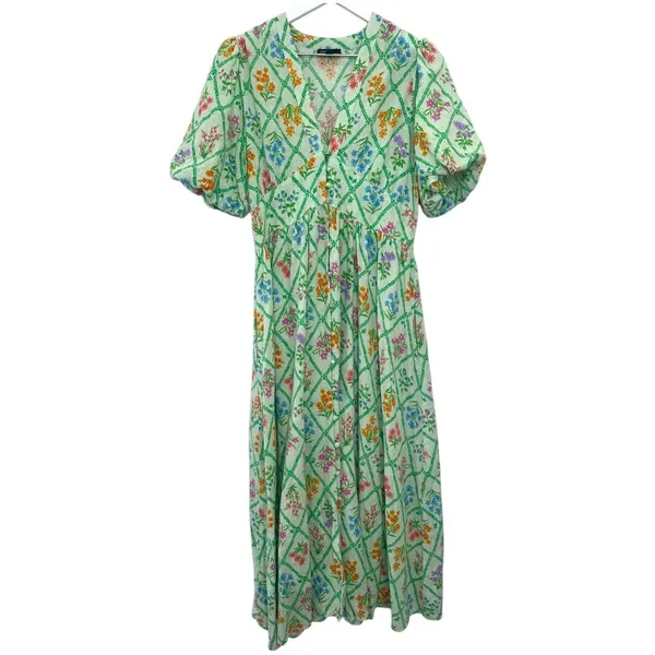 Nobody’s Child x Happy Place by Fearne Cotton Floral Midi Dress Size 6 - Image 7