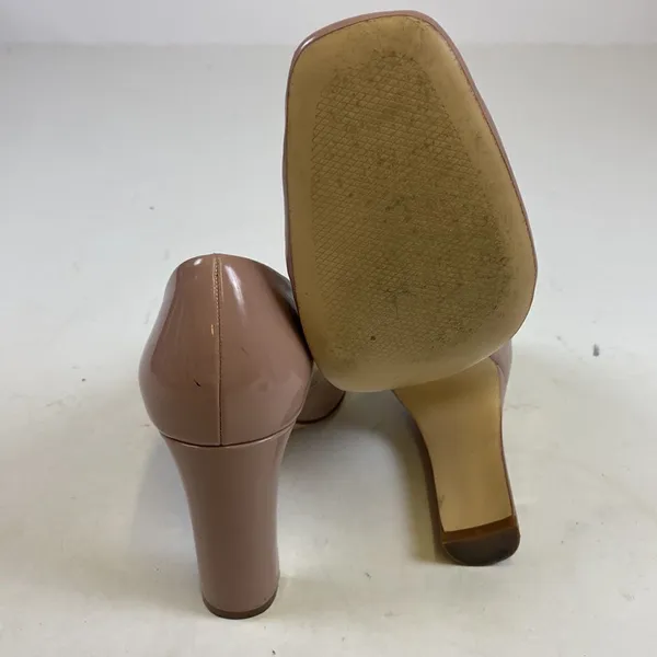 Zara Basic pink Nude Heels Size 39 A21‎ - Image 9