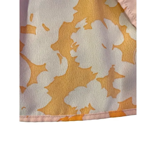 Social Standard by Sanctuary Sun Dress Womens L Used Pink Orange Floral XD9019GH - Image 13