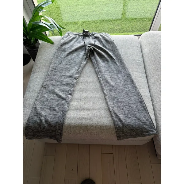 Under Armour ColdGear Grey Space Dye Loose Straight Leg Sweatpants Womens Medium - Image 3