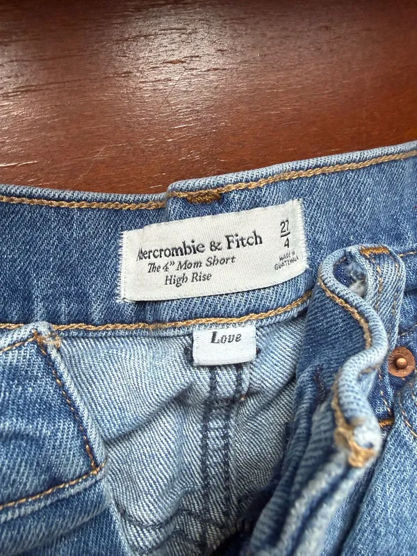 Abercrombie Curve Love High Rise Shorts - Image 2