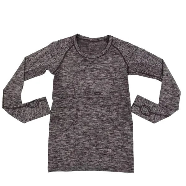 LULULEMON Swiftly Tech Long Sleeve Crew Top Sz 6 Burgundy Running Yoga Everyday - Image 5