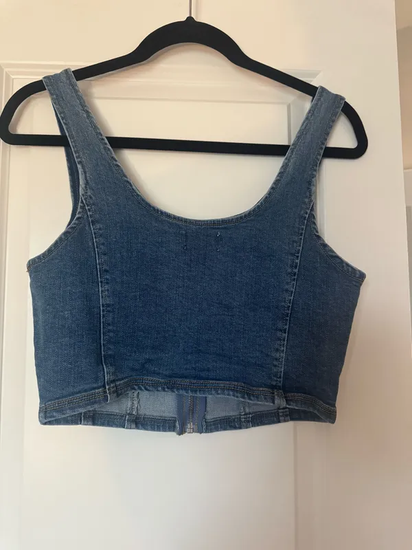 Forever 21 Denim Vest Top - Image 4