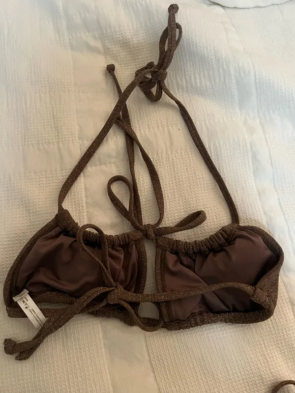 Aeropostale Bikini Set Sparkly Brown - Image 6