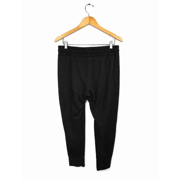 FP Movement Jogger Sweatpants Womens L Black Drawstring Pocket Lounge Athleisure - Image 3