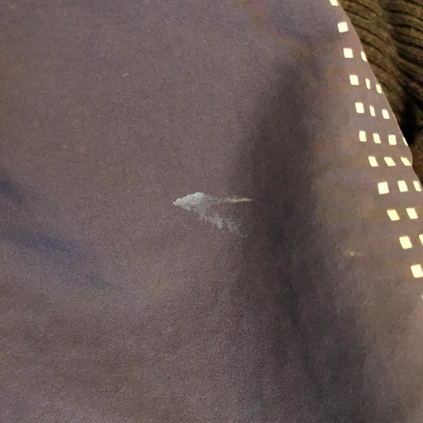 Under Armour Men Woven Graphic Athletic Shorts Drawstring Interior Sz L Navy Blue Sporty Gorpcore Preppy Minimal wear as pictured - Image 6