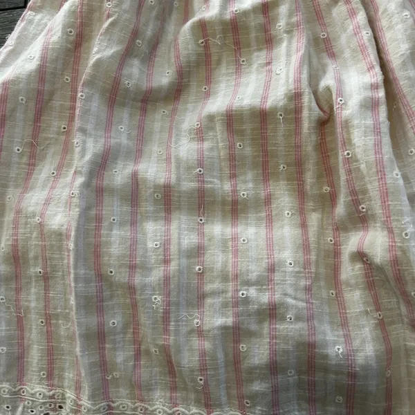 Rare Loveshackfancy Pink Isla Midi Embroidered Boho Dress - Image 7