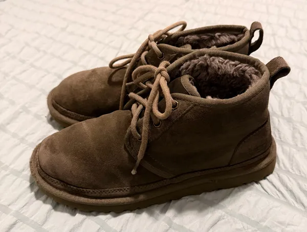 UGG Neumel Chukka Boot - Burnt Olive Suede, Womens Size 9 (1094269) - Image 4