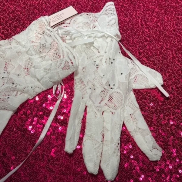 Victoria’s Secret Shine Halloween Costume Gloves - Image 5