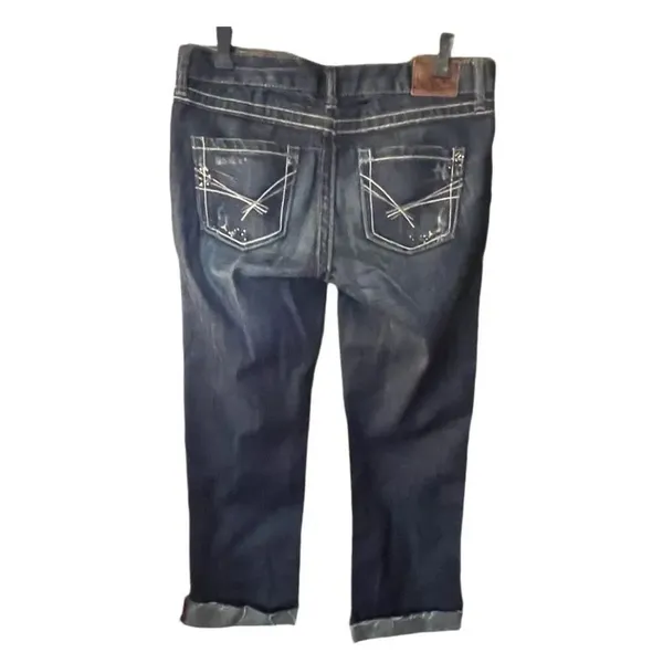 BKE Starlite size 28 rolled hem cropped jeans. - Image 2