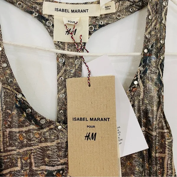 Isabel Marant X H & M collection Gold Size 2 - Image 4