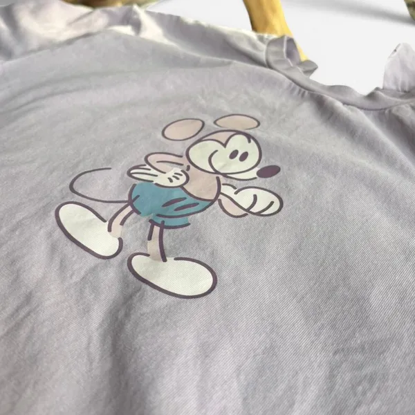 Disney Mickey Mouse Organic Cotton T-Shirt - Size M - Image 4