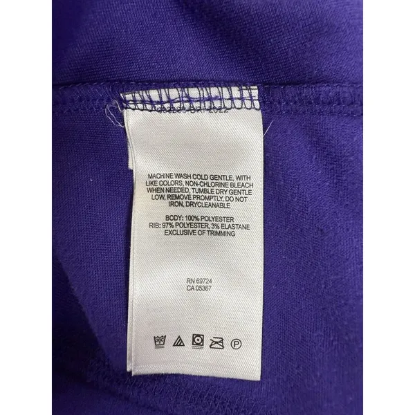 Columbia Sweater Women Medium Purple Pullover Quarter Zip Jacket Ladies Fleece‎ - Image 8