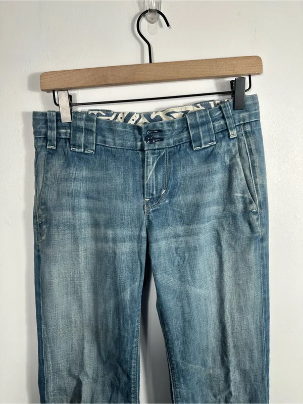7 For‎ All Mankind Vintage Y2K Flare Jeans Women’s Size 26 - Image 4