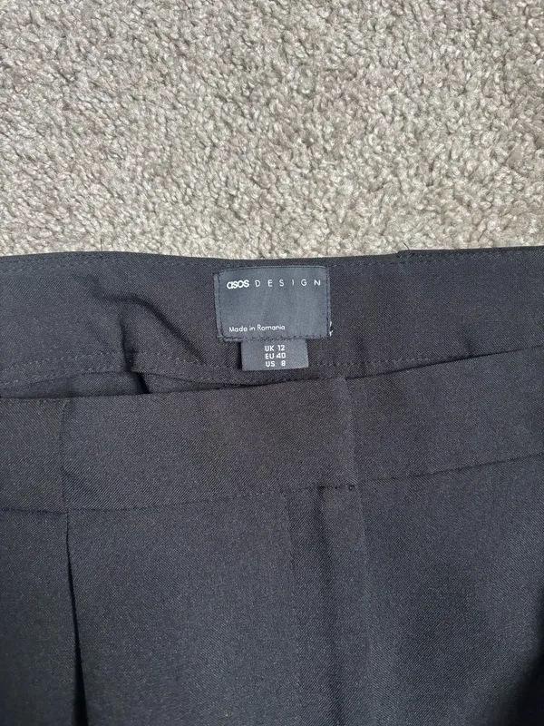 ASOS Design Black Dress Pants - Image 4