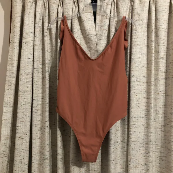 Aerie One-Piece Ruffle Low Back Mallot  - Image 6