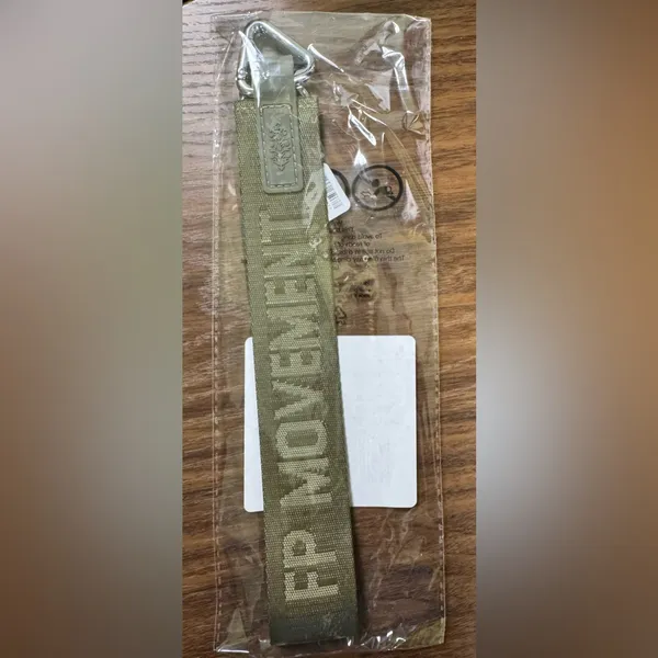 NWT Free People FP Movement There It Is Keychain - Sage Stone Green - One Size - Image 5