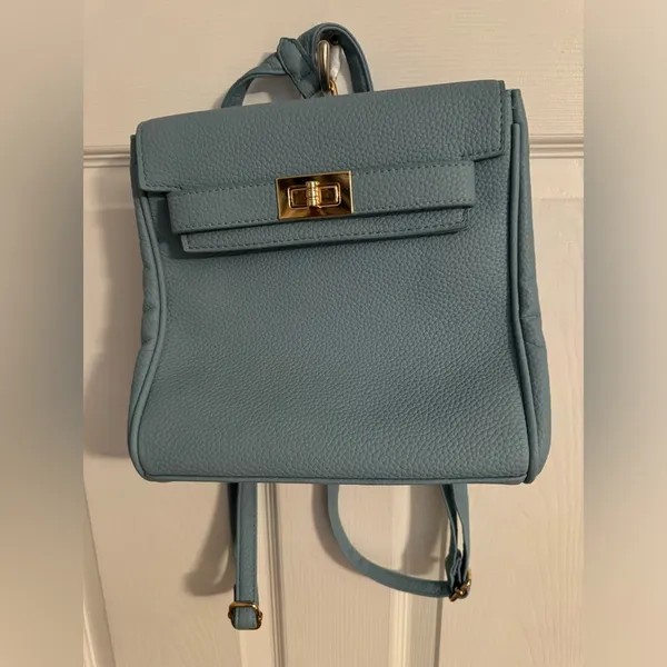 Blue backpack purse - Image 2