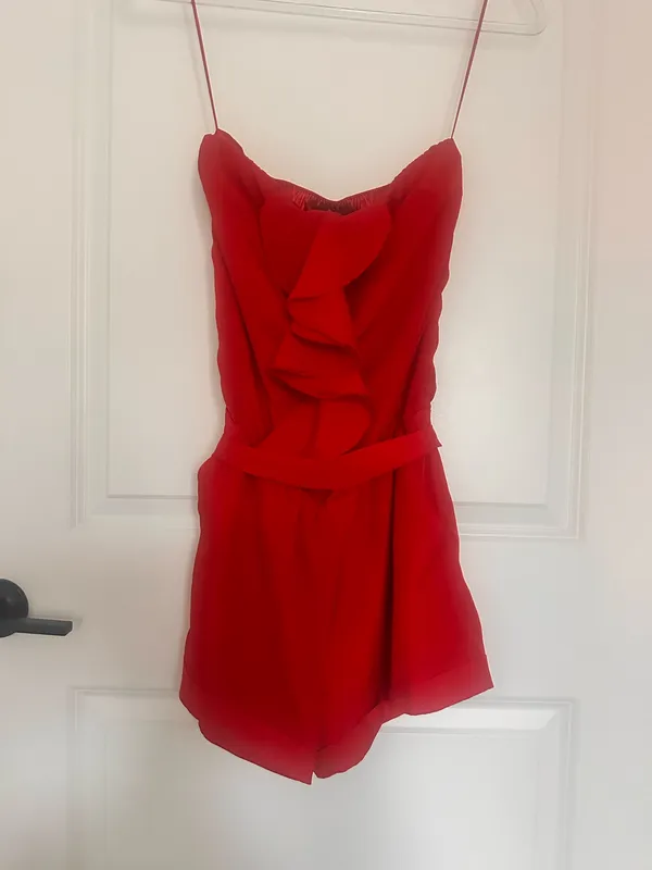 Express Romper Red XS - Image 5