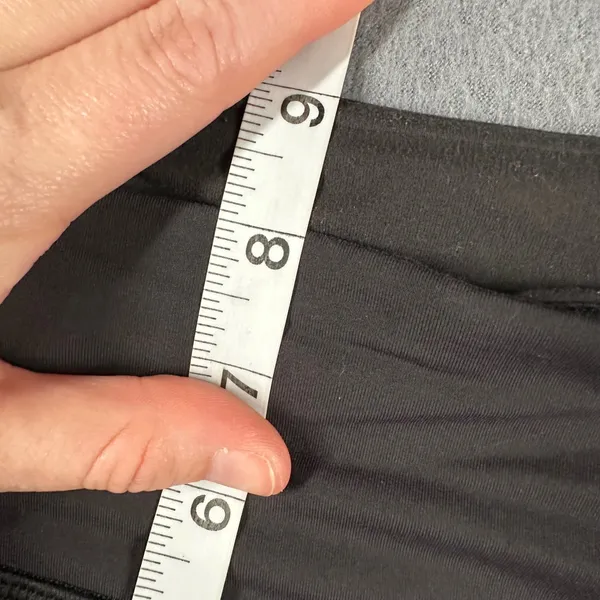 Lululemon Speed Tight III Ruched Leggings Womens 4 Black‎ Pull On Pockets - Image 7