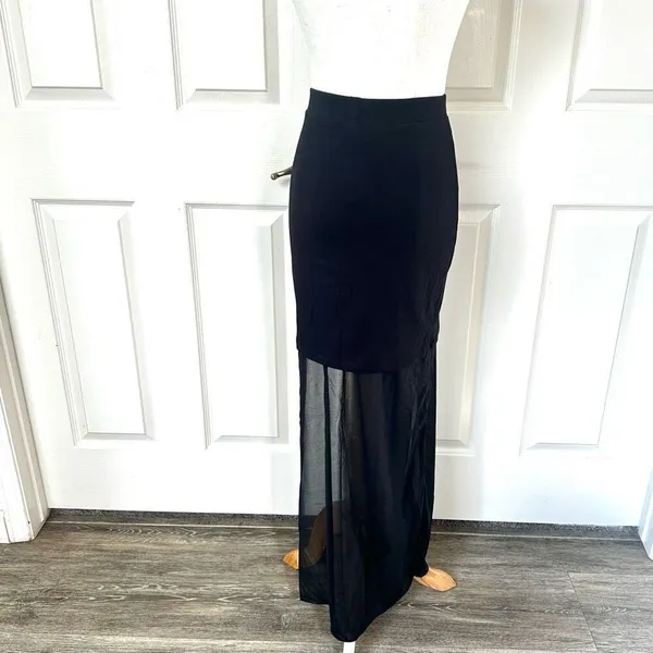 Cheap Monday chizu long black skirt - Image 5