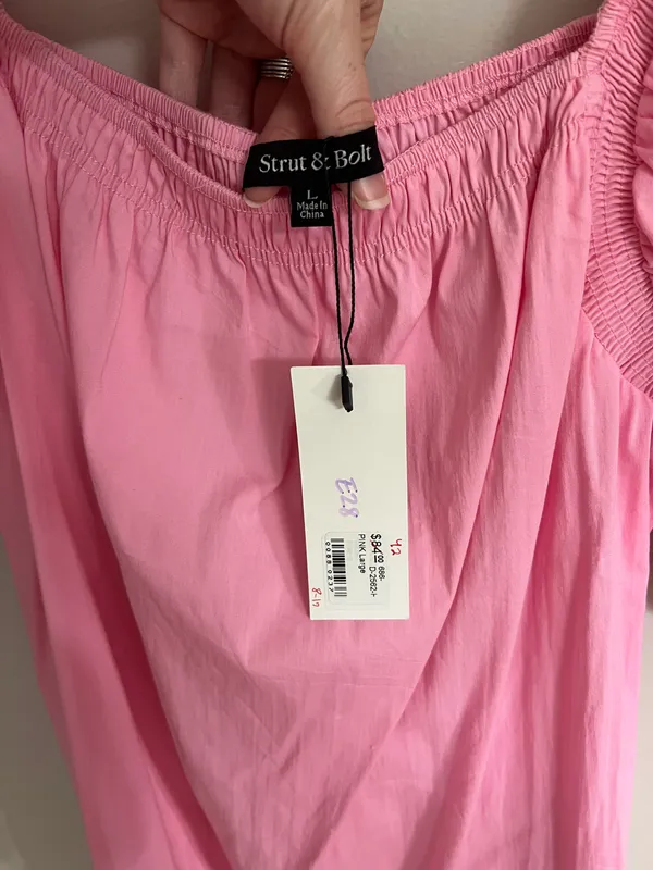 Strut & Bolt Pink Dress - Image 2