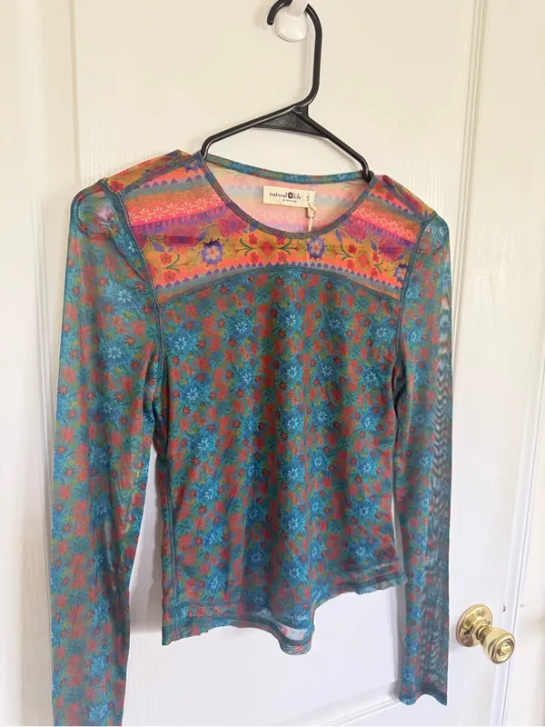 Natural Life NEW Sloane Mesh Long Sleeve - Image 4