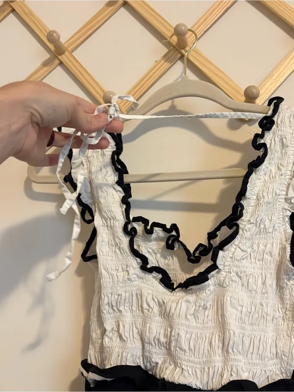 Free People Tovi Smocked Midi Dress size XS - Image 10