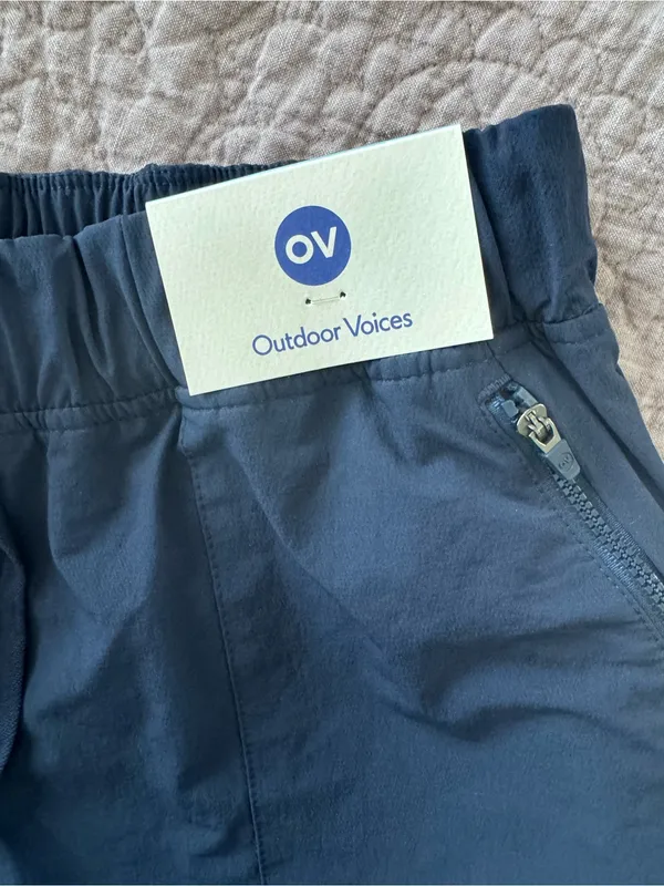Outdoor Voices Women's RecTrek Short in Navy NWT - Image 5