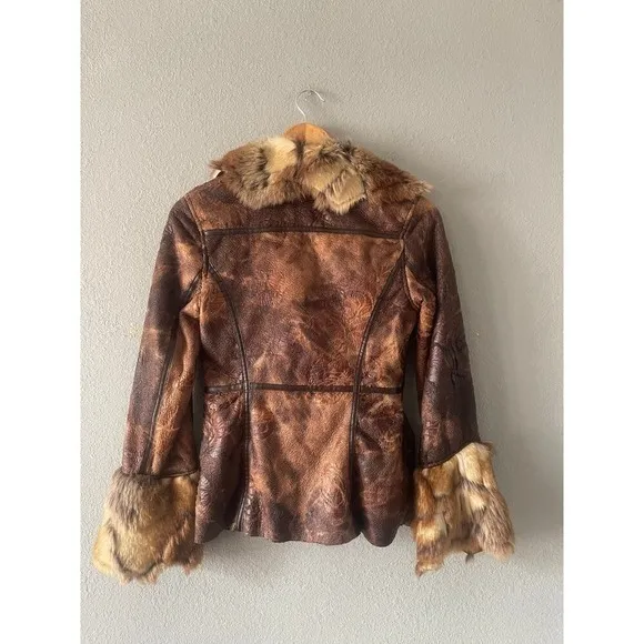 Cache Faux Fur Jacket - Image 6