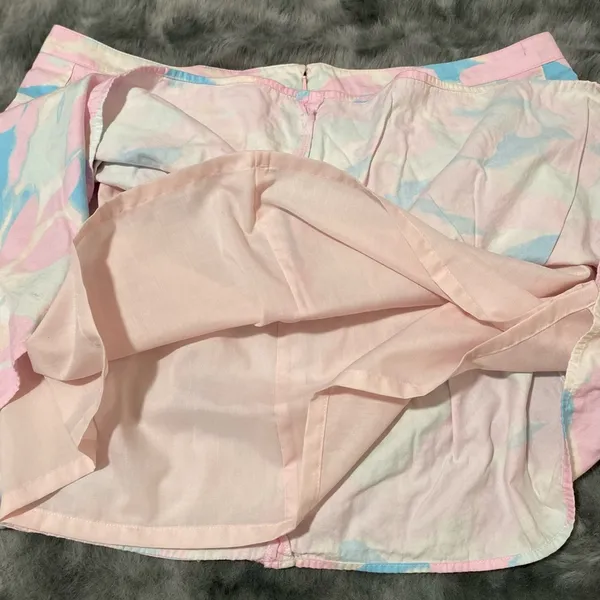 BP-Stylish Pink and Blue Women's Skirt - Image 5