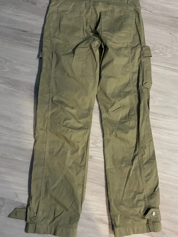 Women’s Zara Cargo Pants - Olive Green - Image 8