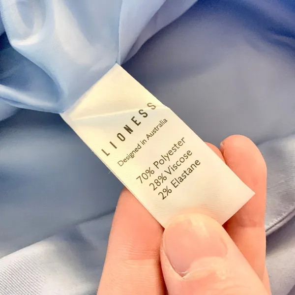 Lioness Olympia Blazer Dress‎ Womens Size M Blue Belted Mini Long Sleeve - Image 8