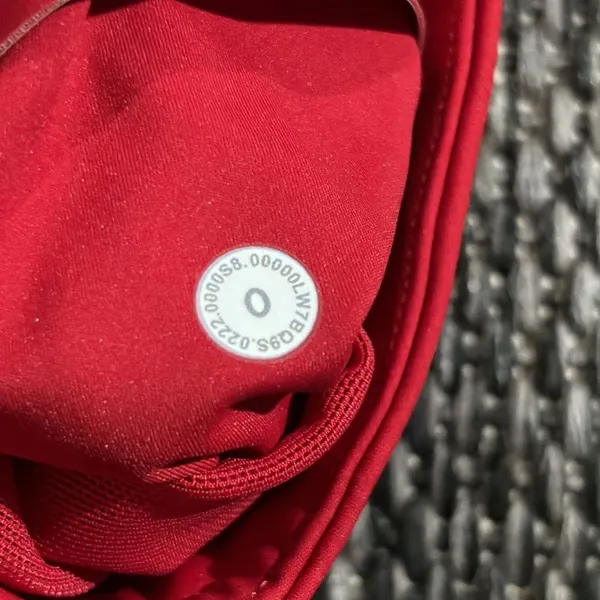 Lululemon NEW Base Pace High Rise Short 8" Dark Red Nulux Size 0 - Image 8