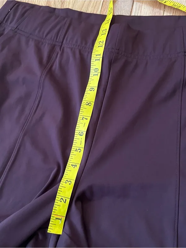 Old Navy Powersoft Purple Wide Leg Pants 2X Athleisure Travel Minimalist Gym NWT - Image 5