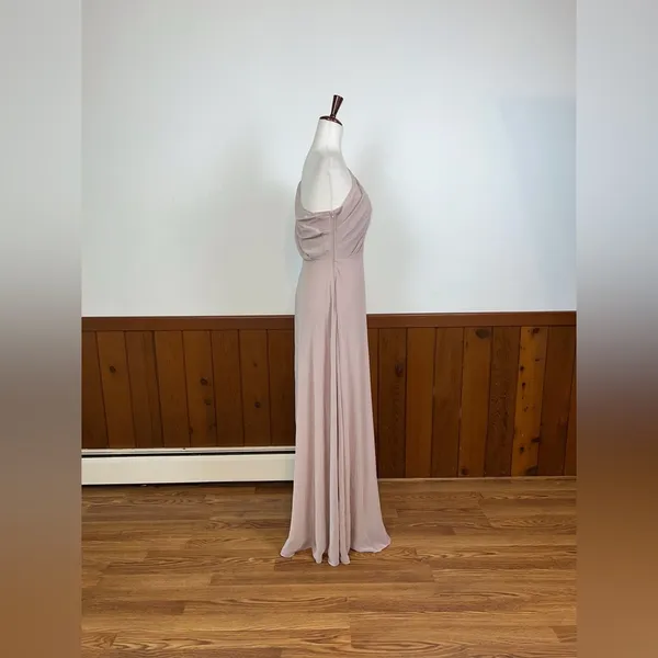 Birdy Grey Beautiful New Kira Taupe Chiffon Gown! - Image 6
