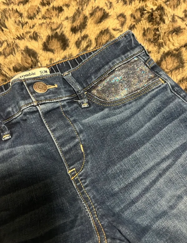 Abercrombie & Fitch Denim Jean Leggings - Image 4
