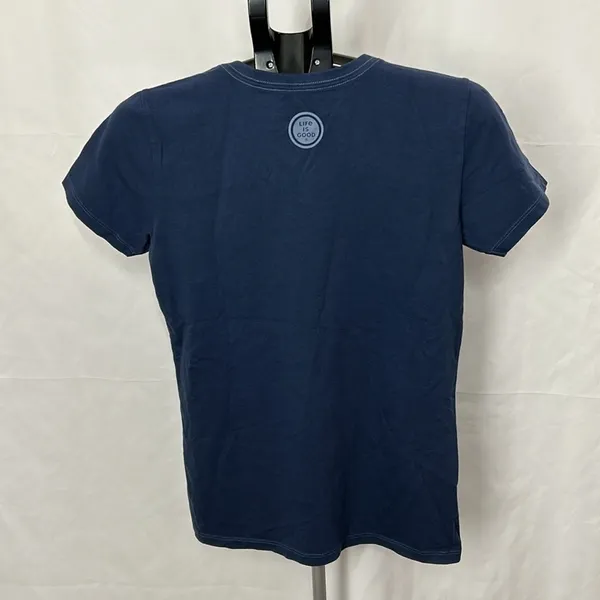 Life is Good Beer Be Happy V Neck Crusher Tee - Image 5