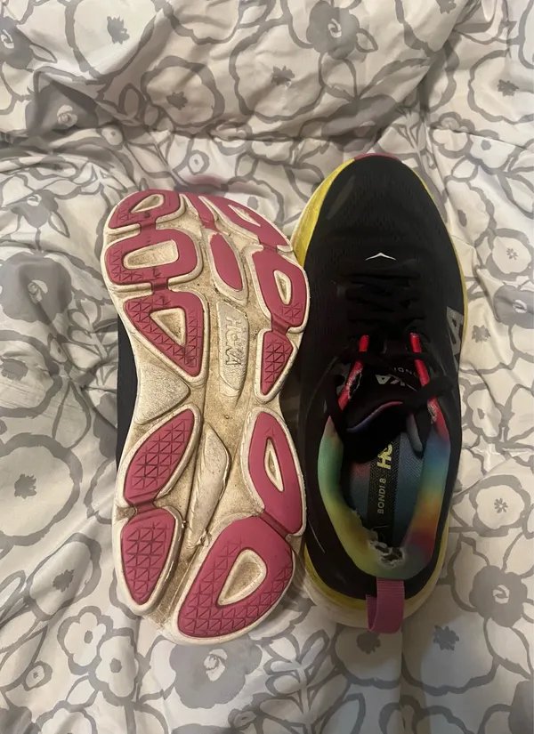 Hoka Multicolor Sneakers Women’s Size 8 Black Multicolor - Image 6