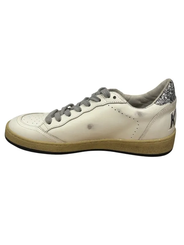 NEW Golden Goose Ball Star Leather Glitter Sneakers Size 36 US 6 - Image 6