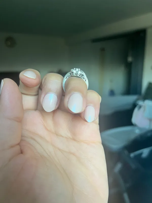 Macy's Diamond Heart Promise Ring - Image 2
