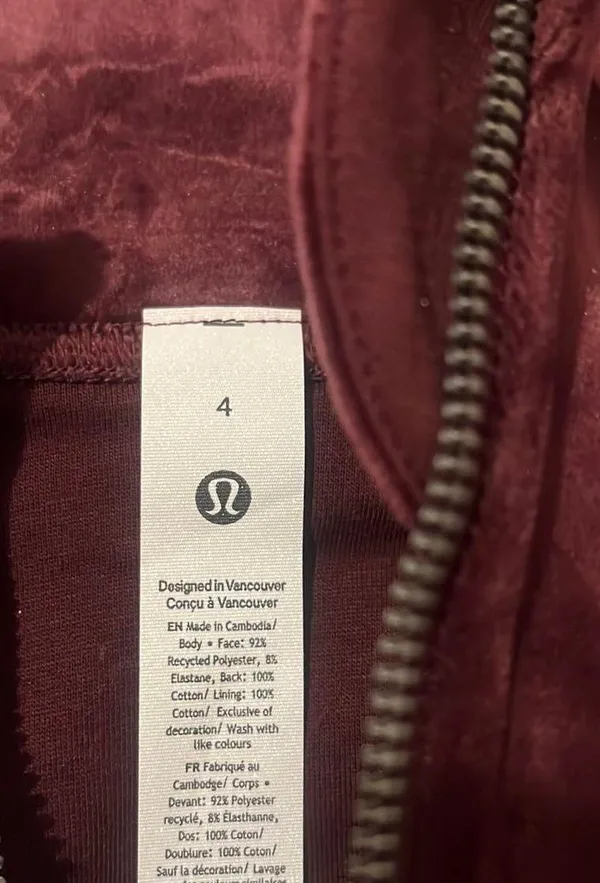 Define Jacket Velvet  NWT-  New with tags - Image 7