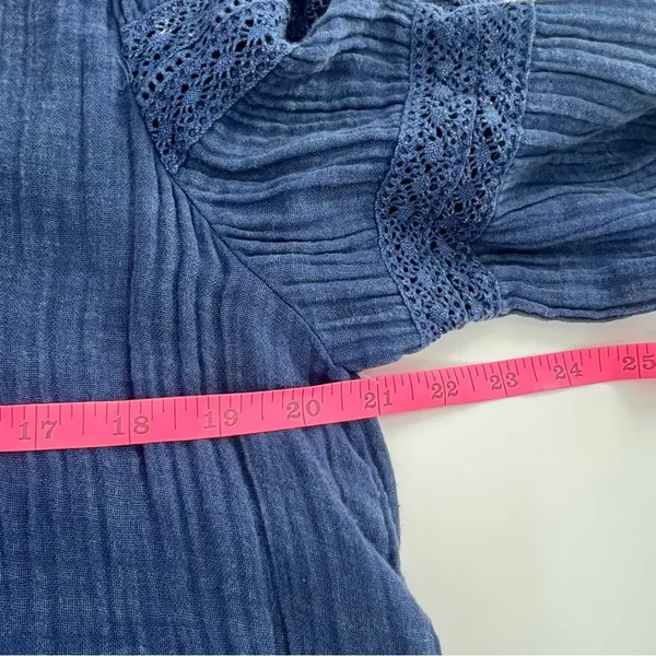 NWT FREE PEOPLE sachi mini dress in Big Dipper blue sz‎ S - Image 7