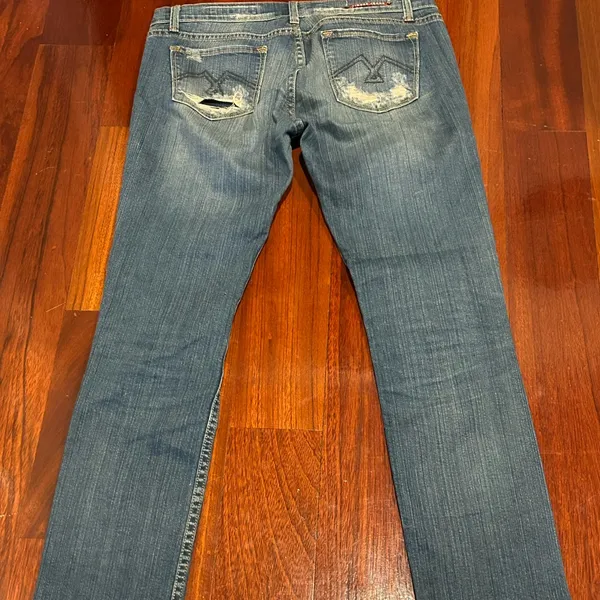 Vigoss Blue Straight Leg Women’s Jeans size 9/10 or 30 - Image 2