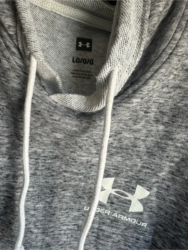 61. Under armour large hoodie women’s or small men unisex - Image 2